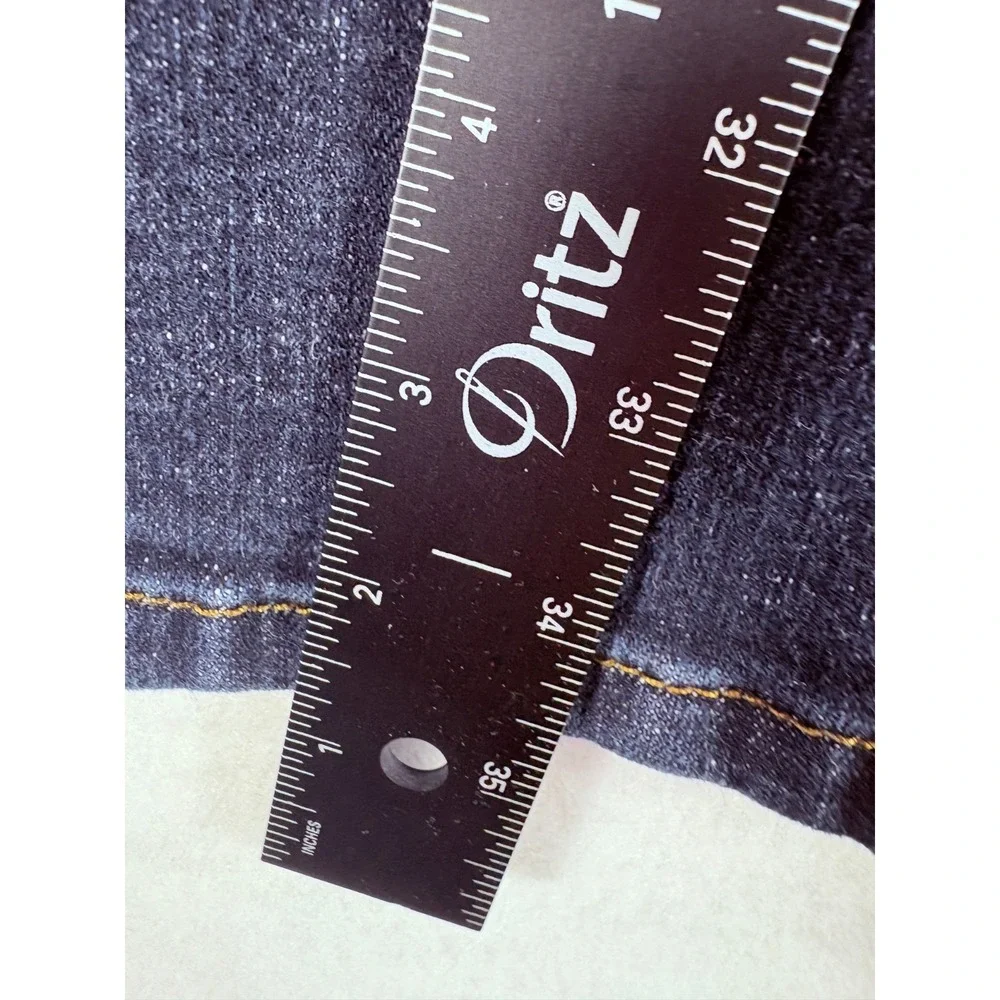 Wrangler Retro Slim‎ Bootcut Jeans Mens 34x34.5 Blue Denim Stretch Everyday Wear